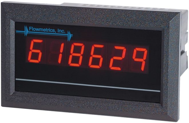 Low Cost, Pulse Input Totalizer/Ratemeter