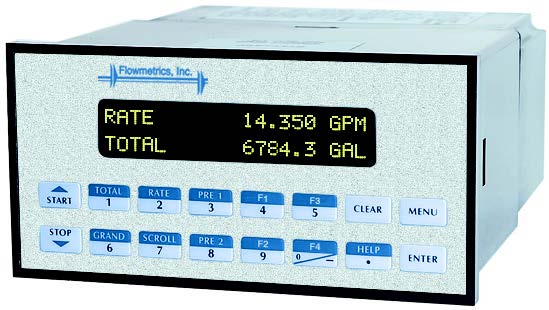 Rate/Total Flow Computer for Sum of 2 Flowmeters in Liquid Applications