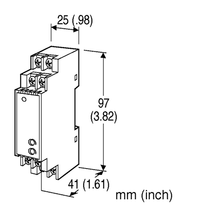 Super-mini Two-wire Terminal Block Signal Conditioners B5-UNIT
