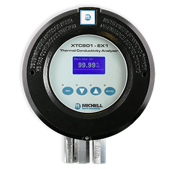 Binary Gas Analyzer for Hydrogen Cooled Generators